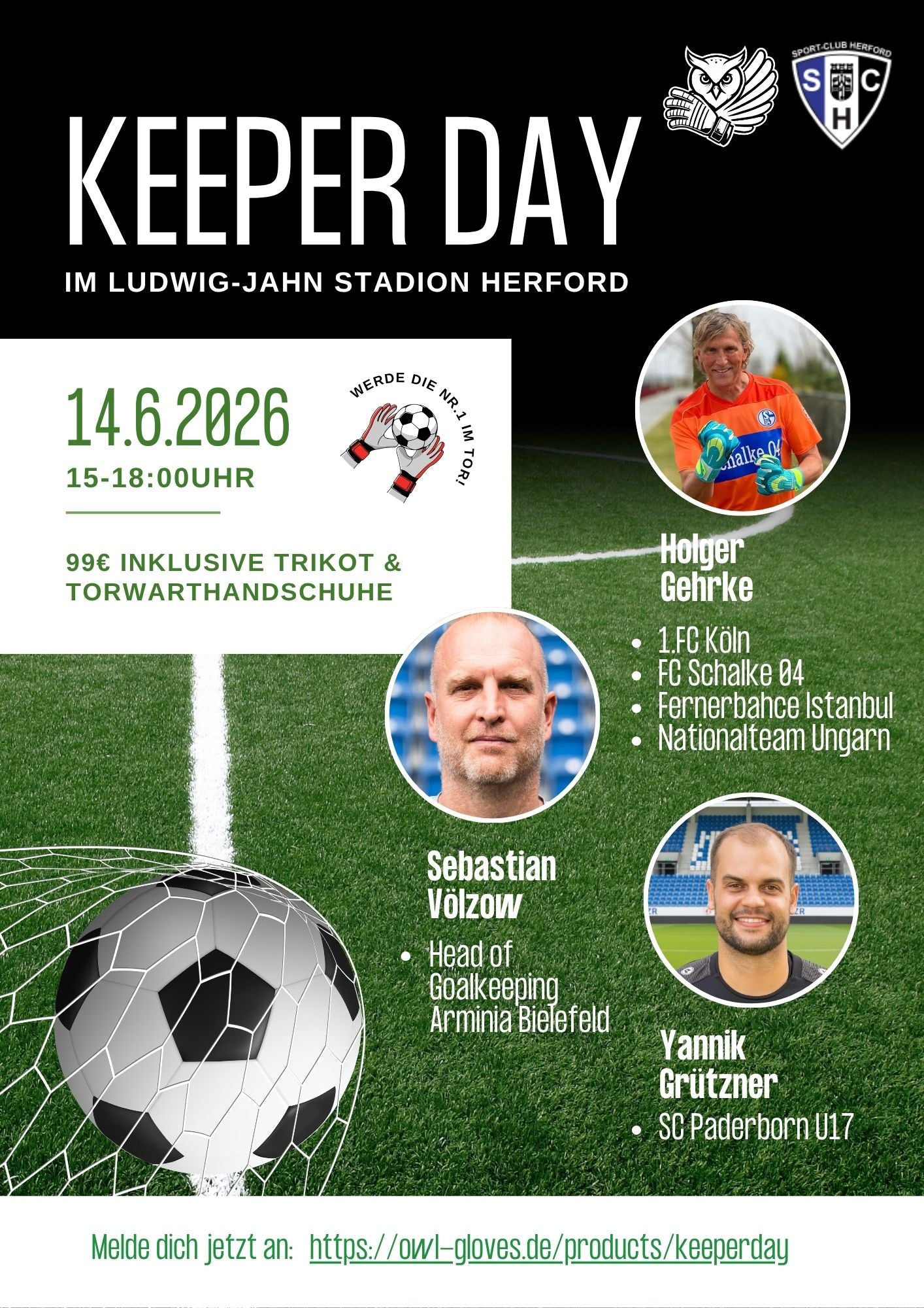 ANMELDUNG KEEPERDAY