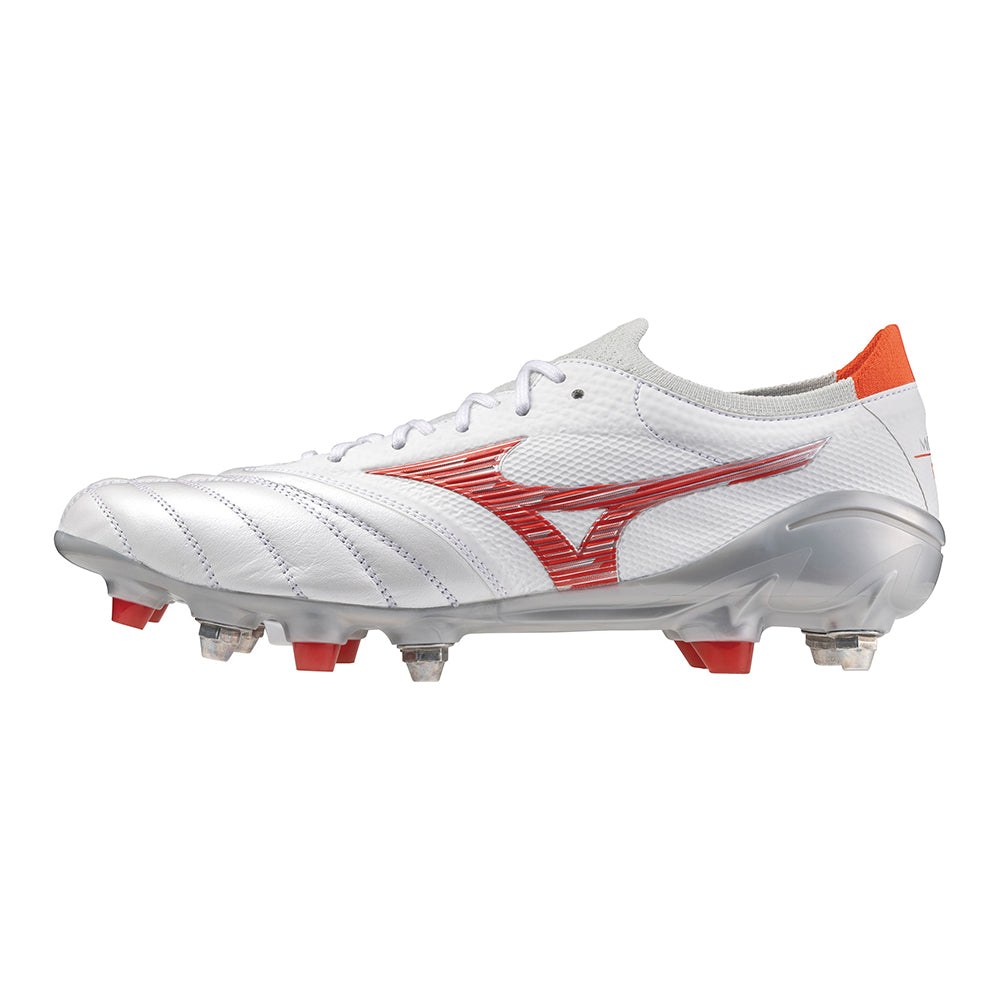 MIZUNO MORELIA IV MADE IN JAPAN MIX RED WHITE