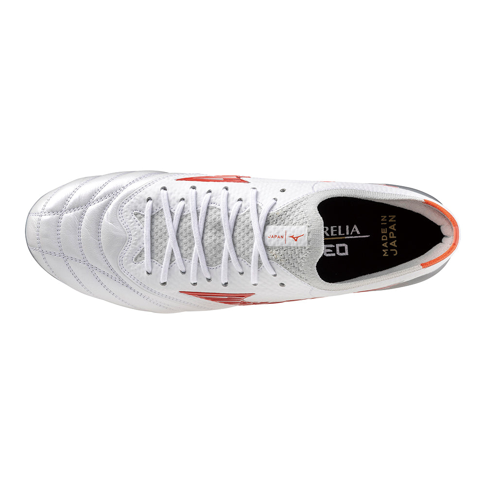 MIZUNO MORELIA IV MADE IN JAPAN MIX RED WHITE