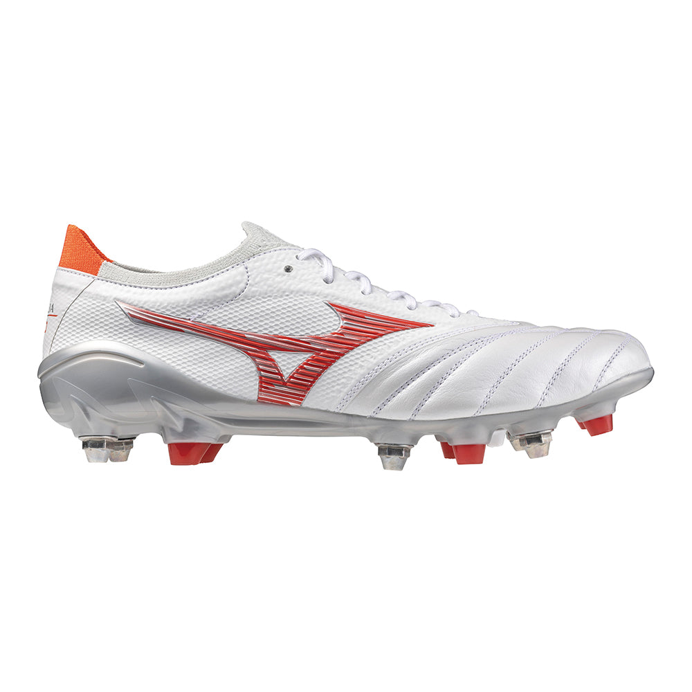MIZUNO MORELIA IV MADE IN JAPAN MIX RED WHITE